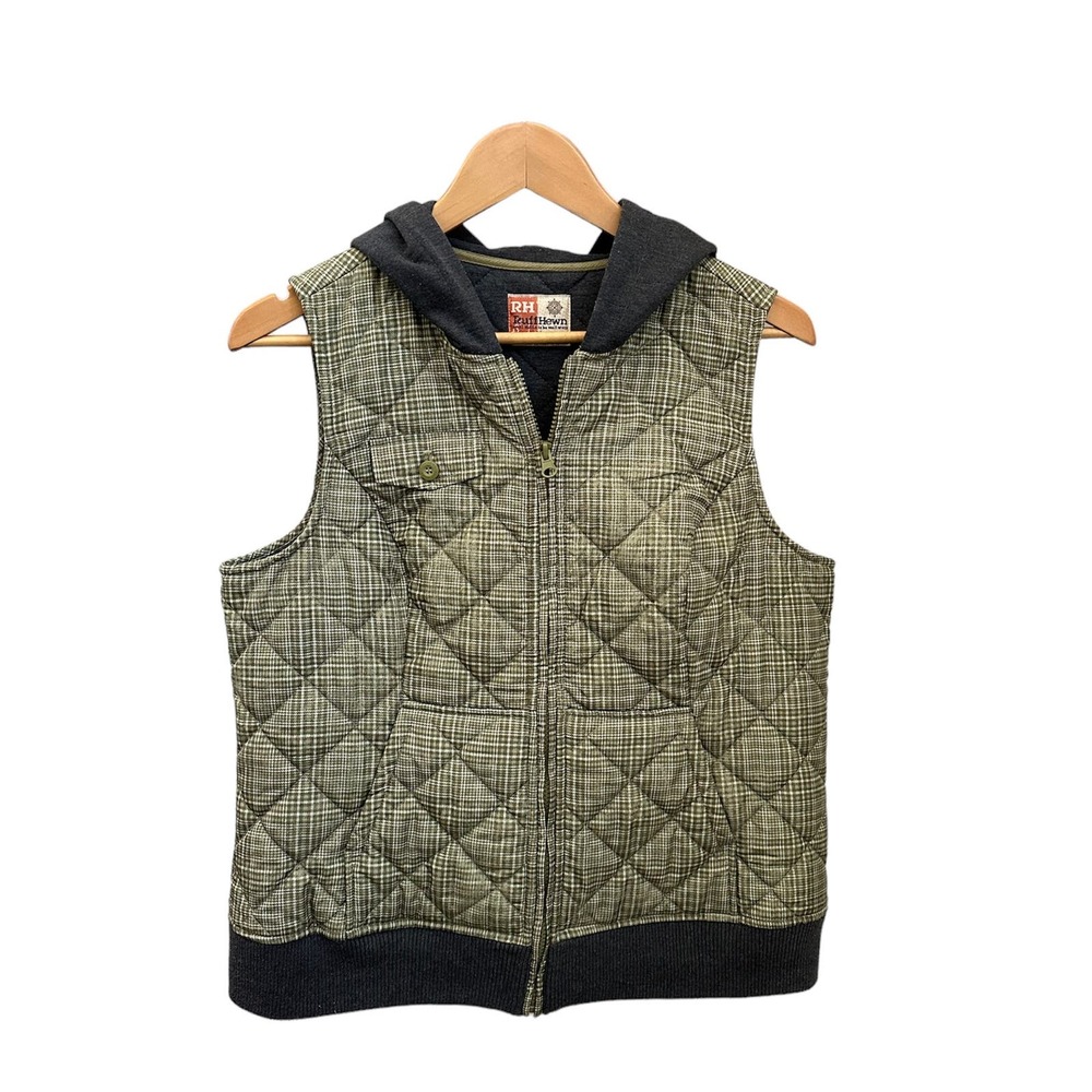 Ruff Hewn Quilted Vest Women's Size L